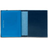 Чехол для карт PIQUADRO Blue Square PP1395B2/BLU2, тёмно-синий